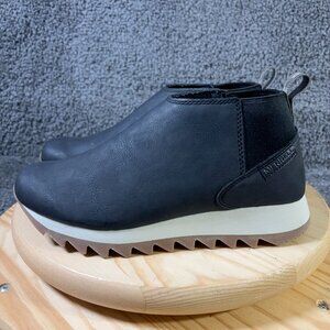 Merrell Alpine Chelsea Boots Womens Size 10 Black Leather Slip On Ankle Booties